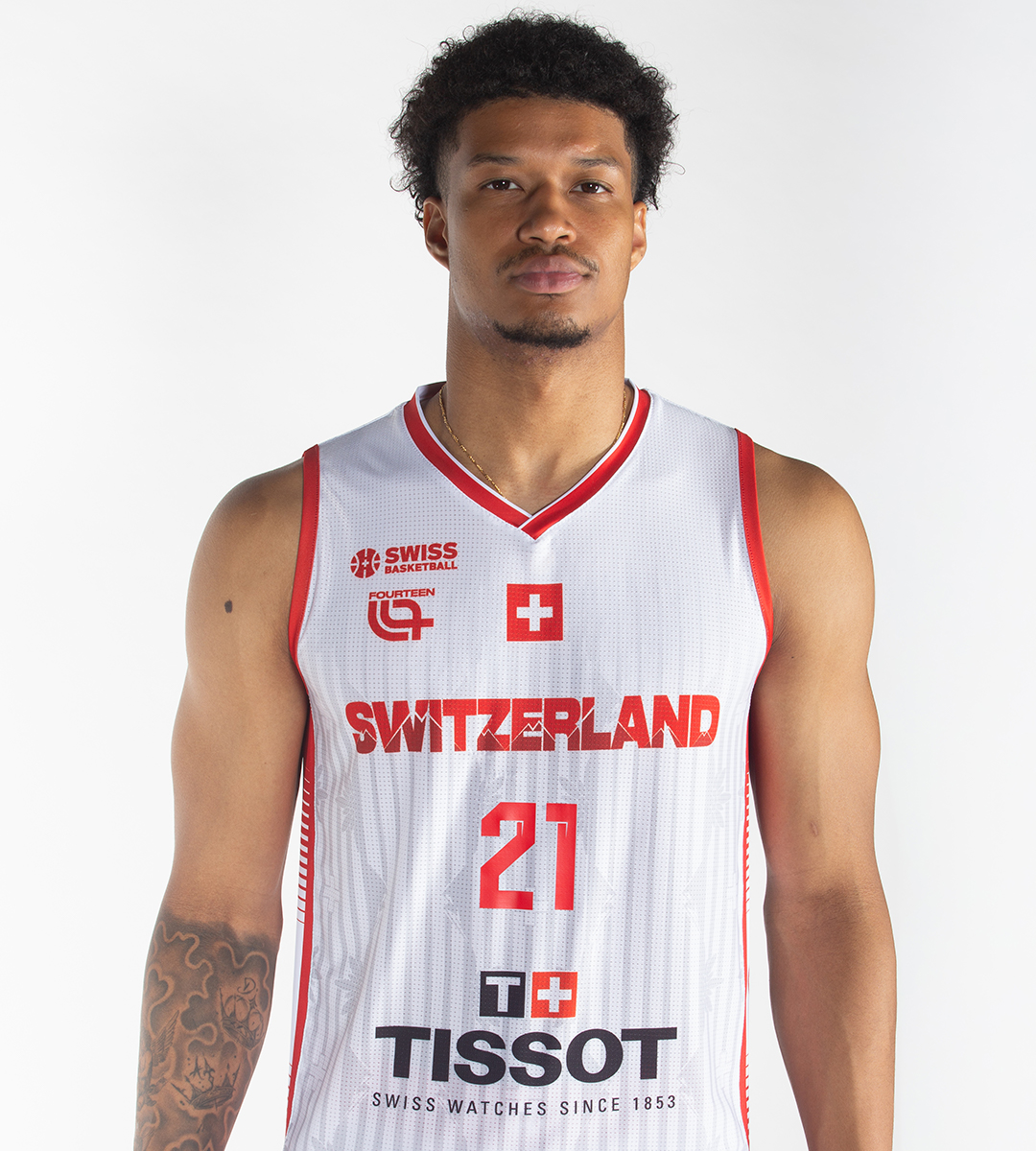 Swiss Basket - Players Performance Shirt HOME